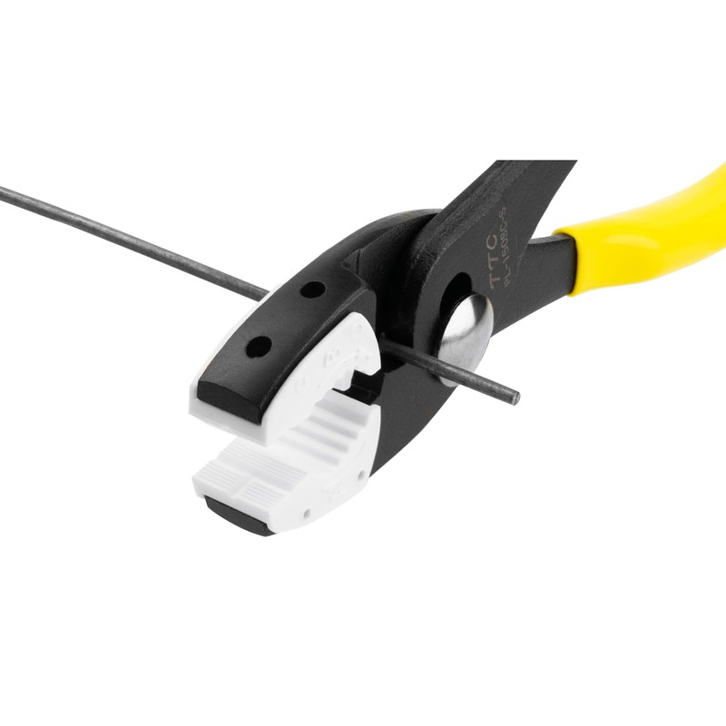 Tsunoda TTC Pliers with Resin Tip, Scratch-Free Pliers with Spring,