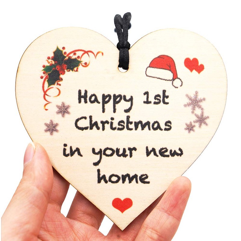 HONZEE Happy First Christmas In New Home House Warming Gifts