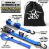 JACO Ratchet Tie Down Straps - 1 inch x 15