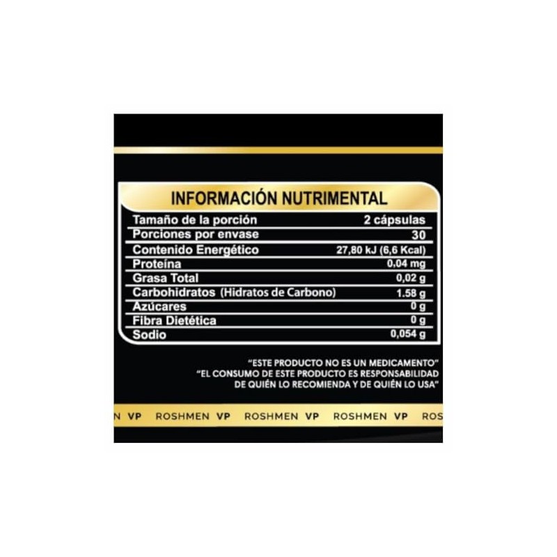 Rosh Men Salud Próstata Ingredientes Naturales Multivitaminico Hombre Cuidado Prostata