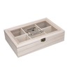 La Cafetiere Wooden Tea Box with 6 Compartments
