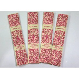 Honey Kupu Ayurvedic aromatherapy incense - Frangipani 4 packs of 12 sticks - Love plumeria