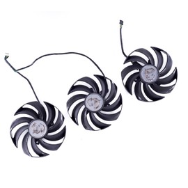 iHaospace Graphics Card Cooler Replacement Graphics Card Cooler Fan Compatible with MSI GeForce 3080 SUPRIM (X) 10G 12G LHR, 3080 Ti SUPRIM (X) 12G, 3090 SUPRIM X 24G