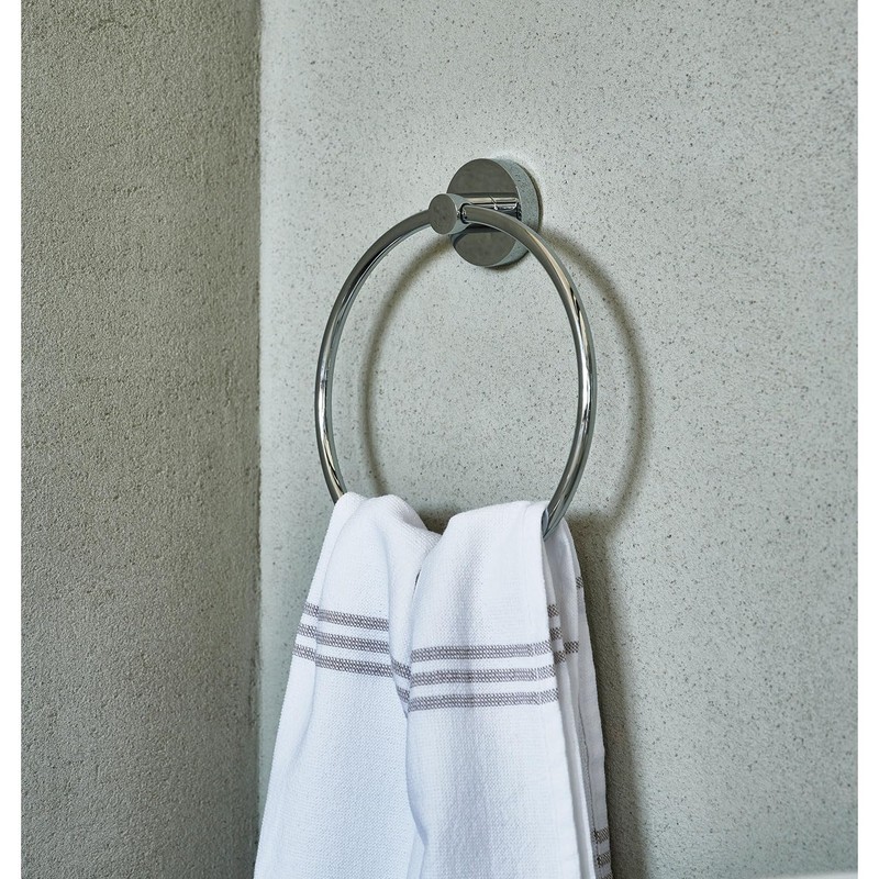 Smedbo "Home" Towel Ring, Polished Chrome