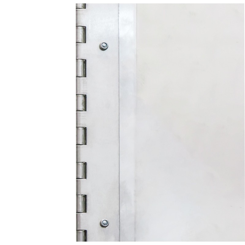Extreme Max 3005.5262 Hinged Aluminum Trailer Door Slider Plate -