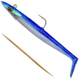 Savage Gear Sandeel V2 12cm 22g Blue Pearl Silver Sinking Lure 72491