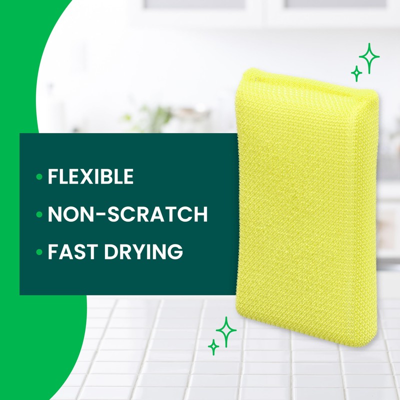 Scotch-Brite Dobie Pad, Sponge for All Purpose Cleaning of Kitchen,
