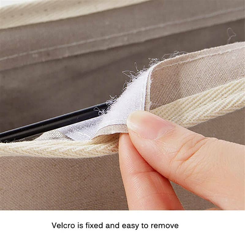 AIMALL Utility Bedside Caddy Hanging Storage Bag, White