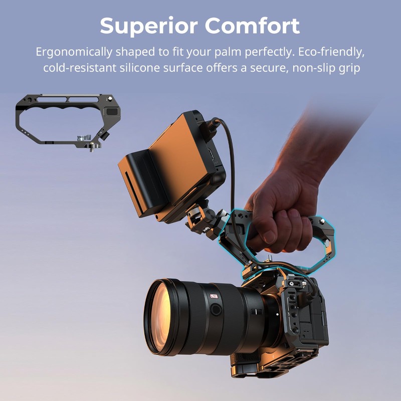 SmallRig Mango superior estilo D con abrazadera NATO 5661