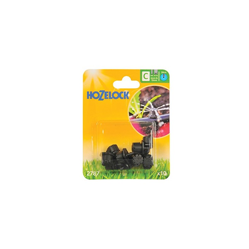 Hozelock 2787 End Line Adjustable Mini Sprinkler, 4/13 mm -