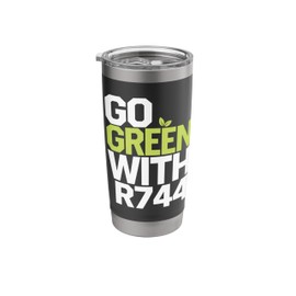 Green with R744 Refrigeration Tech Stainless Steel Insulated Tumbler