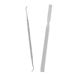 Long Steel Nail File with Dual-Ended Toenail Lifter,Professional Manicure & Pedicure Tool,Ingrown Toenail Tool,Stainless Steel Dresser Manicure Pedicure Tool,for Men and Women’s Nail Care.