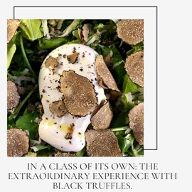 Spartacus CARPACCIO Black Truffles, Preserved in Extra Virgin Olive Oil, Perfect Gourmet Condiment for Pizza, Pasta, Salads, Potatoes, Meat, and Eggs. Vegan Gift IDEA (90 g)