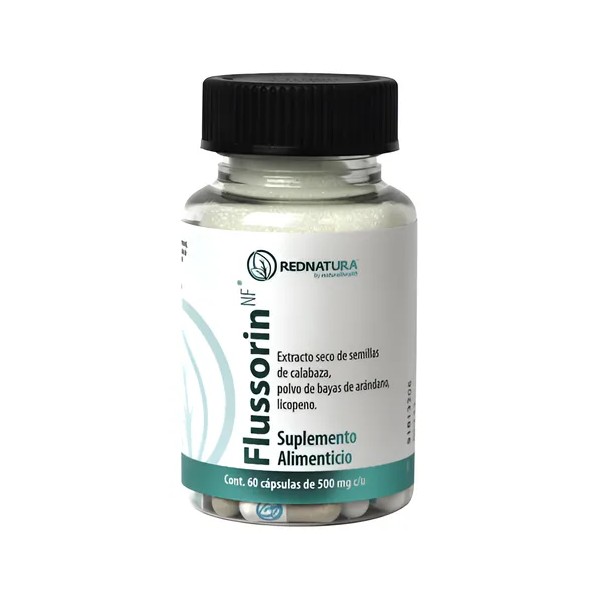 Rednatura Flussorin Licopeno Salud Prostata 60 Capsulas Sabor Sin Sabor