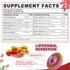 Berberine Supplement Organic 1500mg with Ceylon Cinnamon Bitter Melon, Liposomal