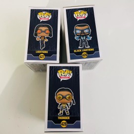 Funko Pop! DC Black Lightning - Set of  3