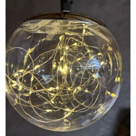 Lumineo Ball Light Decoration 40 Warm White AA Battery Operated LEDs 15cm (5.9”)