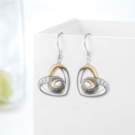 Volleyball Earrings 925 Sterling Sliver Volleyball Dangle Earrings Volleyball Gifts for Players Coach Women, Sterling Silver, Cubic Zirconia