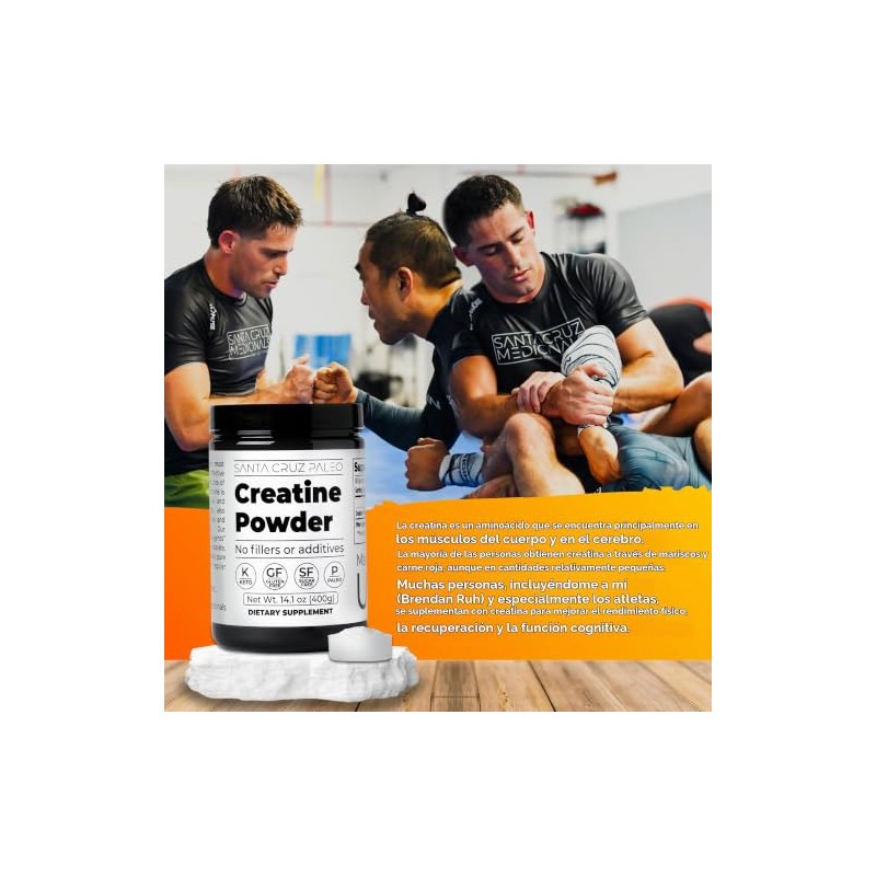Santa Cruz Paleo - Creatina En Polvo - 400G