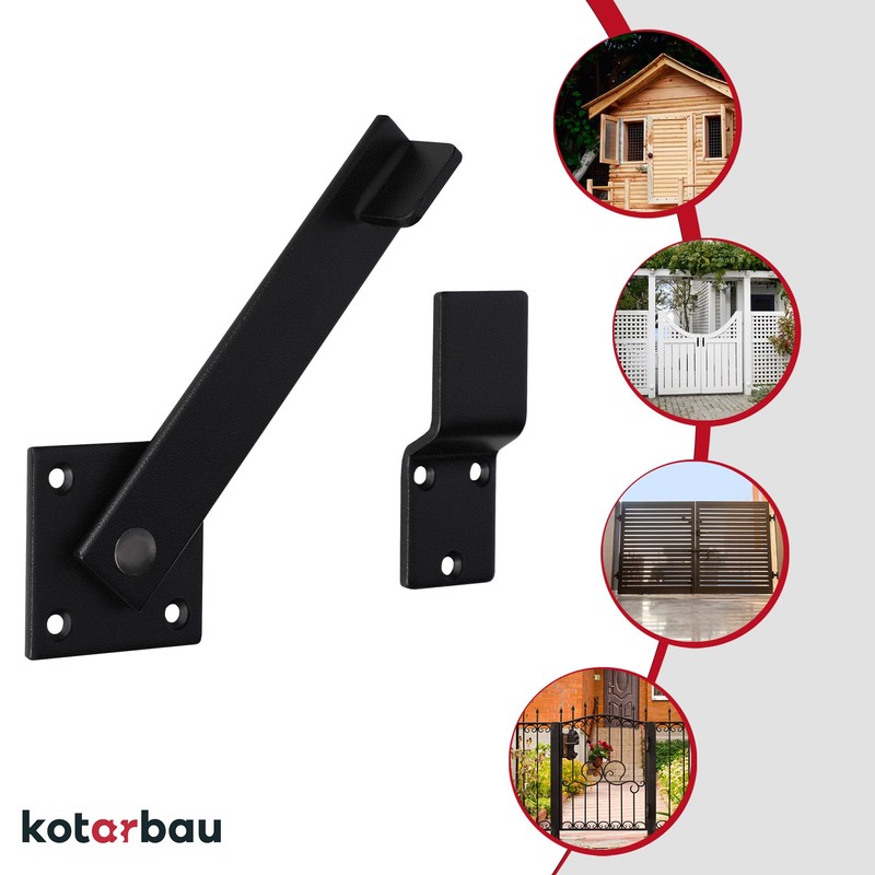 KOTARBAU® Set of 2 Door Bolts 5 x 15.5 cm