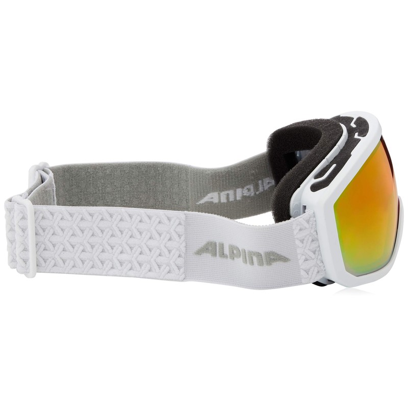 ALPINA Scarabeo JR. Q-Lite Mirrored Contrast Enhancing OTG Ski Goggles