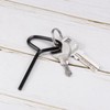 HARFINGTON 10pcs Dogging Hex Key Wrench 5/32" SAE Metal Dog