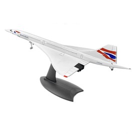 Smallterm 1/200 Concorde Supersonic Passenger Aircraft Air British Airways Model for Static Display Collection