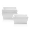 Stone lain Grace Stoneware Bowl Set, Includes 4 Bowls, White