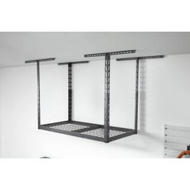 Gladiator Overhead GearLoft Garage Storage Rack 2' X 4' in Hammered Granite (GALS24M1KG)