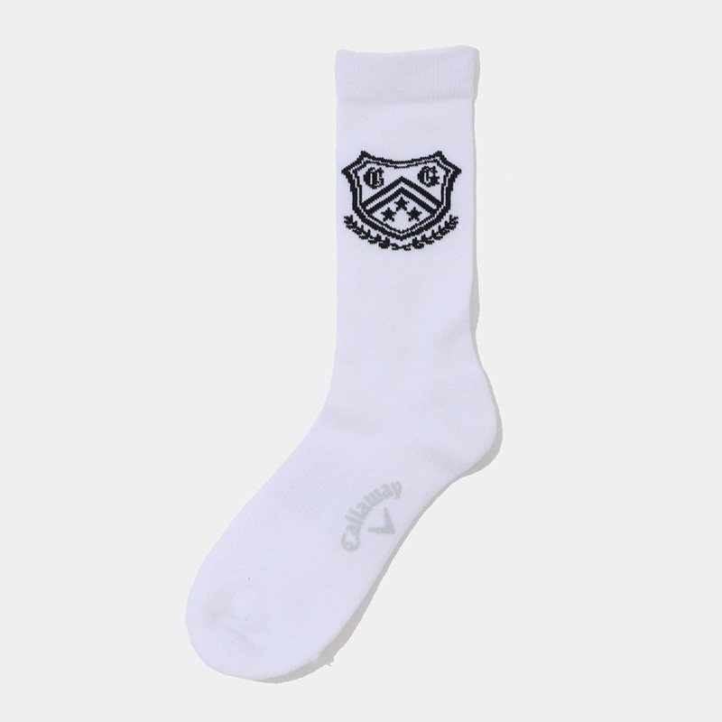 Callaway C23293108 Men's Thermal Insulated Crew Socks (Emblem Pattern, Dyna