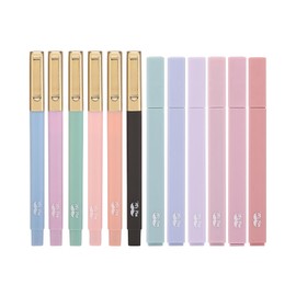 Mr. Pen- Aesthetic Highlighters and Pens No Bleed, 12 Pack, Morandi Color Bible Highlighters for Bibles, Bible Pens