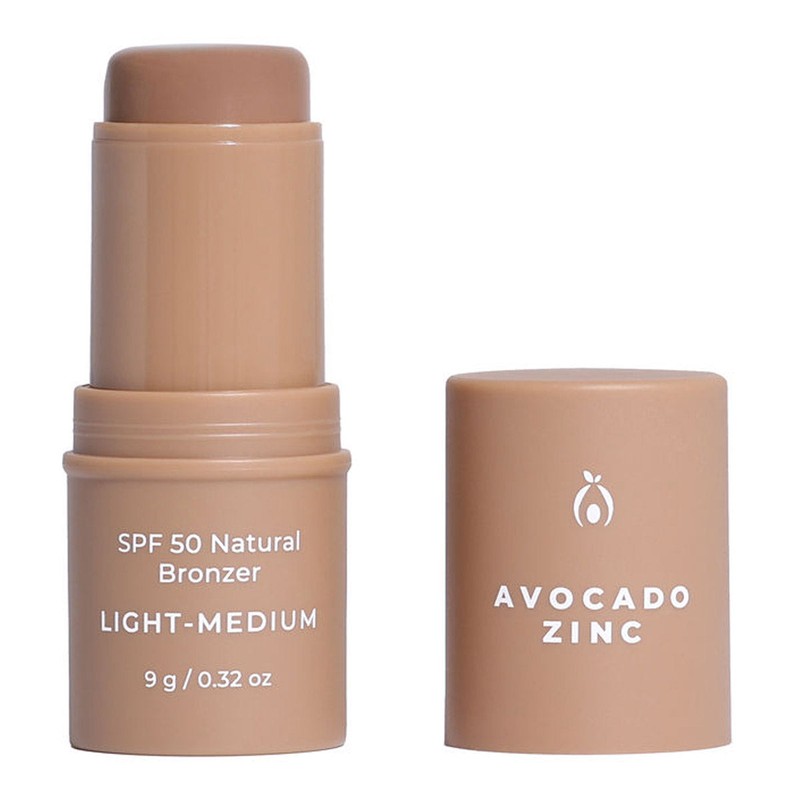 Avocado Zinc SPF50 Natural Bronzer, Medium - Dark 9g