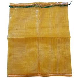 Forest Master Mesh Woven Log Kindling Vegetable Bags Sacks 55 x 80 cm (25, Orange)