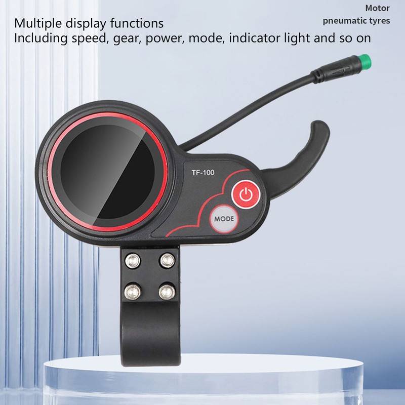 Electric Scooter Display Panel with 5 Pin Waterproof Connector LED