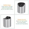 uxcell 12pcs Aluminized Plastic Disc Top Caps, 20/410 Replacement Press