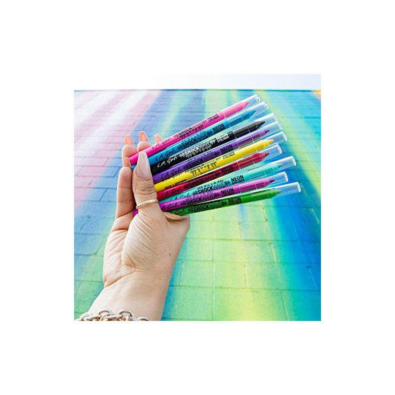 L.A. Girl Shockwave Neon Eye Liner, Electric