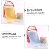 Outanaya 8Pcs Washcloths Soft Absorbent Towels Fluffy and Durable for