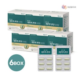 Daesang Welllife 6-month Ultra Light Joints (1100mg X 60 tablets X 6 boxes) / 대상웰라이프 6개월울트라 가뿐한 관절 (1100mg X 60정 X 6박스)