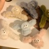 Ugly Cute Big Eye Plush Claw Hair Clip for Women, Large Shark Clip 83 One Size/Beige 20ea