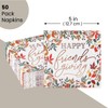Sparkle and Bash 50-Pack Friendsgiving Paper - 5 x 5