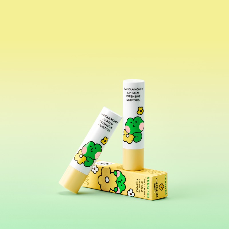 Innisfree [이니스프리][미니니에디션] 유채꿀 립밤-초보습 [Innisfree][Mini Edition] Canola Honey Lip Balm