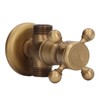 Angle Valve Vintage Style Brass High Hardness Good Sealing Cold