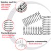 Ctyjia 10 PCS Compression Spring, 304 Stainless Steel Compressed Springs,