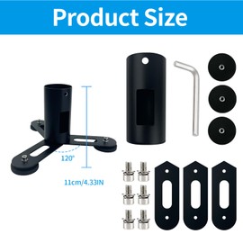 ALLICAVER Starlink Mini Magnetic Mount, Starlink Mini Mount, Strong Magnetic Car Mount for Starlink Mini Work with Original Pipe Adapter Starlink Mini Wall Mount for Car and RVs