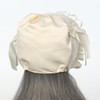 BPURB Women's Mob Cap Victorian Housemaid Bonnet Pilgrim Hat Colonial