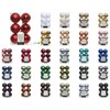 Decoris 22052 Shatterproof Baubles Glossy Matt Pack of 6