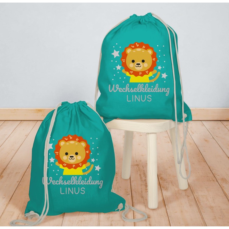 Geschenk mit Namen personalisiert by Shirtracer - Gym Bag Backpack