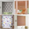 Sumnacon Metal Window Shade Brackets-4PCS Roller Shade Hardware Outside Mount