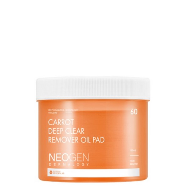 NEOGEN Dermalogy Carrot Deep Clear Remover Oil Pad