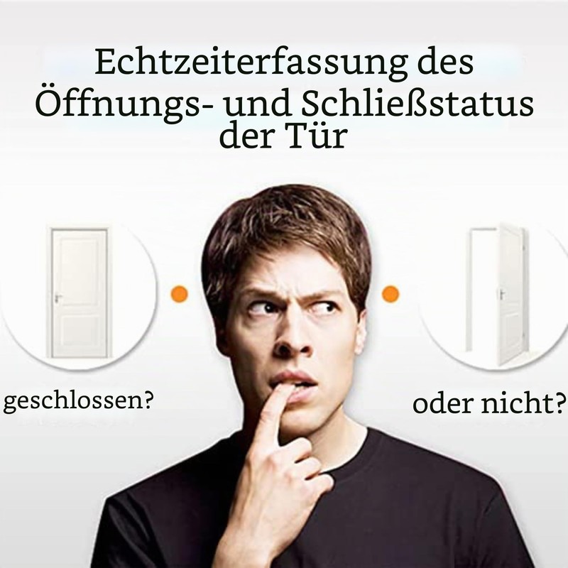 Smart WiFi Door Sensor, Smart Window Contact Sensor, Detects Door/Window